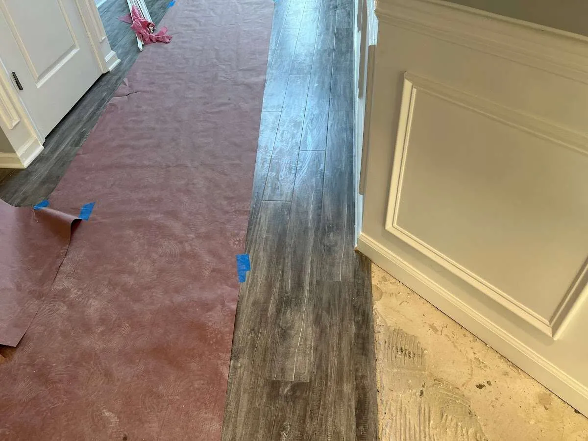 Completed marble shower restoration in New Brunswick